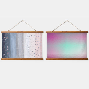 Tapisserie Suspendue Flocon de Noël Coloré