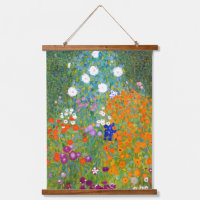 Flower Garden by Gustav Klimt Vintage Floral