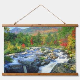 Tapisserie Suspendue Flume Falls   Monts Adirondack