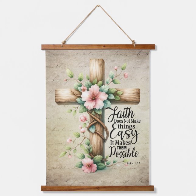 Tapisserie Suspendue Foi (Recto)