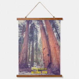 Tapisserie Suspendue Forêt de Sequoia
