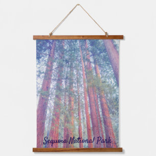 Tapisserie Suspendue Forêt géante de Sequoia