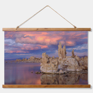 Tapisserie Suspendue Formations de tuf sur le lac Mono