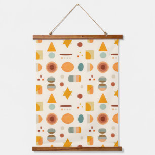 Tapisserie Suspendue Formes aquarelles minimalistes pastel