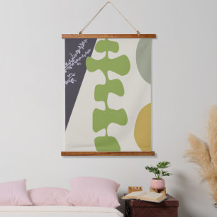 Tapisserie Suspendue Formes Géométriques Abstraites Décoration Moderne 