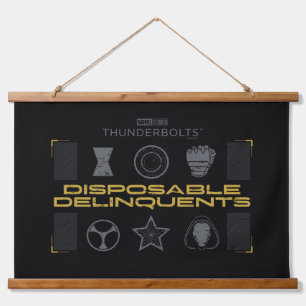 Tapisserie Suspendue Foudroyants*   Délinquants jetables