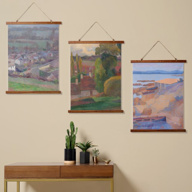 Tapisserie Suspendue France dans l'art (Asymétrique)