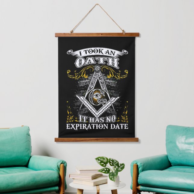 Tapisserie Suspendue Freemason Hangering Tapestry (Salon)