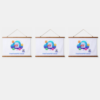 Tapisserie Suspendue FreeToolsPDF – Fun Digital Power on Your Shirt! 