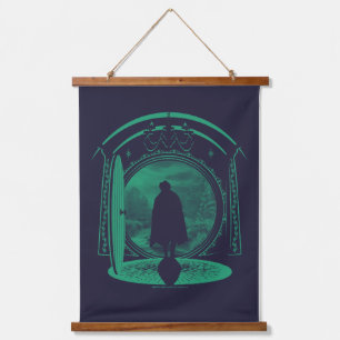 Tapisserie Suspendue FRODO™ quittant la silhouette de LA TERRE DES HOBB
