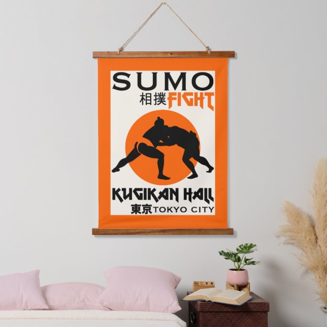 Tapisserie Suspendue Funny Sumo Wrestler (Chambre à coucher)