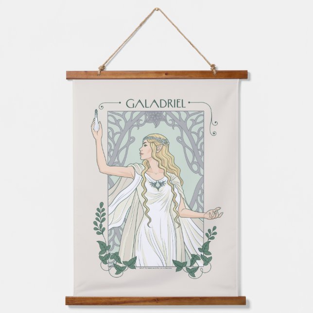 Tapisserie Suspendue Galadriel Light of Valinor Graphic (Recto)