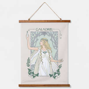 Tapisserie Suspendue Galadriel Lumière de Valinor Graphique