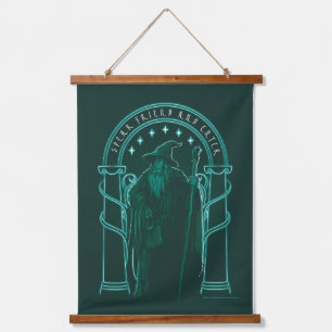 Tapisserie Suspendue GANDALF™ "Parle Ami Et Entre" Portes de Durin