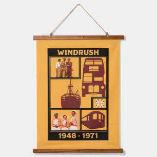Tapisserie Suspendue Génération Windrush Histoire britannique