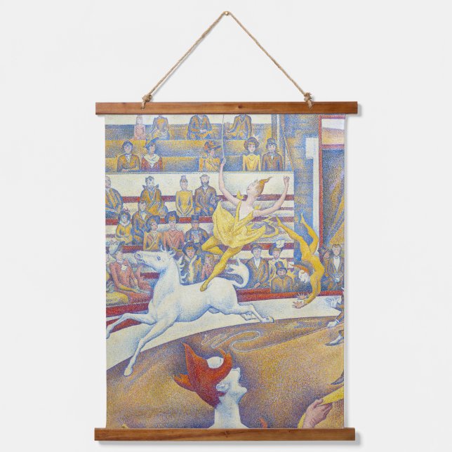 Tapisserie Suspendue Georges Seurat - Le Cirque (Recto)