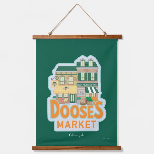 Tapisserie Suspendue Gilmore Girls | Le marché de Doose (Recto)