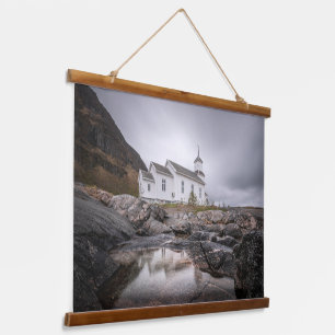Tapisserie Suspendue Gimsoy Church Lofoten Norvège