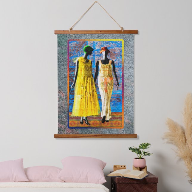 Tapisserie Suspendue Girls' Night at the Speakeasy — Harlem, 1922 (Chambre à coucher)