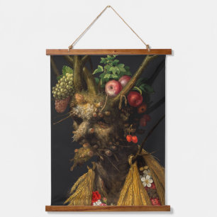 Tapisserie Suspendue Giuseppe Arcimboldo - Quatre saisons en une tête
