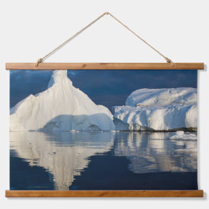Tapisserie Suspendue Glacier Jakobshavn baie de Disko Ilulissat, Groenl