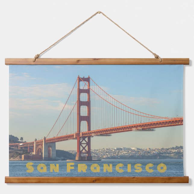 Tapisserie Suspendue Golden Gate (Devant)