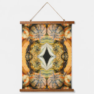 Tapisserie Suspendue Gourdes colorées et fantaisie Abstraites