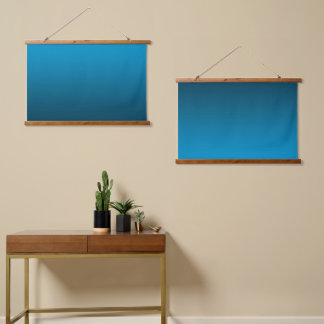 Tapisserie Suspendue Gradient Blue - deep to light | Mood Background |