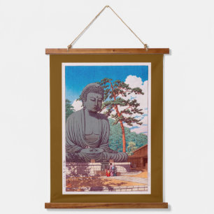Tapisserie Suspendue Grand Bouddha de Kamakura, Hasui Kawase