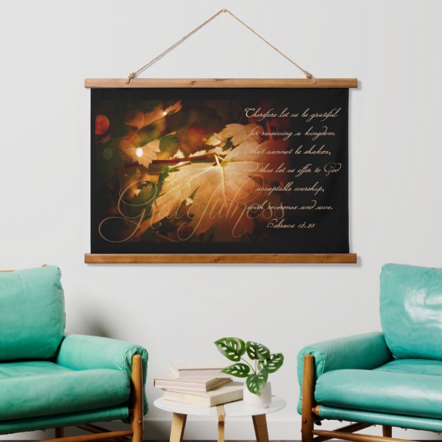 Tapisserie Suspendue Gratitude  (Salon)