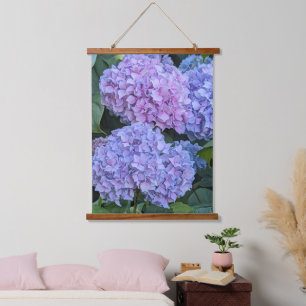 Tapisserie Suspendue Gros Hortensia Fleuris Floral