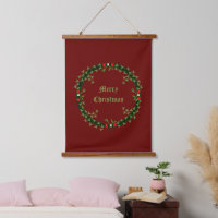 Guirlande de Noël gothique personnalisée