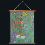 Tapisserie Suspendue Gustav Klimt - Jardin de campagne avec tournesols<br><div class="desc">Jardin de campagne avec des tournesols / Jardin de ferme avec des tournesols - Gustav Klimt en 1905-1906</div>