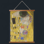Tapisserie Suspendue Gustav Klimt - Le baiser<br><div class="desc">The Kiss / Der Kuss - Gustav Klimt en 1907-1908</div>