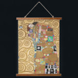 Tapisserie Suspendue Gustav Klimt - Réalisation, Stoclet Frieze<br><div class="desc">L'Arbre de Vie,  La Frieze Stoclet,  Amateurs de réalisation - Gustav Klimt,  Carton,  1909</div>
