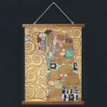 Tapisserie Suspendue Gustav Klimt - Réalisation, Stoclet Frieze<br><div class="desc">L'Arbre de Vie,  La Frieze Stoclet,  Amateurs de réalisation - Gustav Klimt,  Carton,  1909</div>