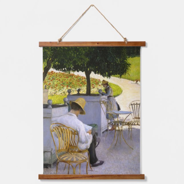 Tapisserie Suspendue Gustave Caillebotte - Les Orangers (Recto)