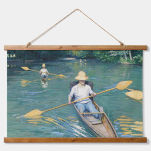 Tapisserie Suspendue Gustave Caillebotte - Périssoires sur l'Yerres