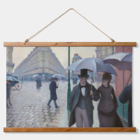 Gustave Caillebotte - Rue de Paris ; Temps de plui