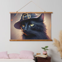 Halloween de chat noir