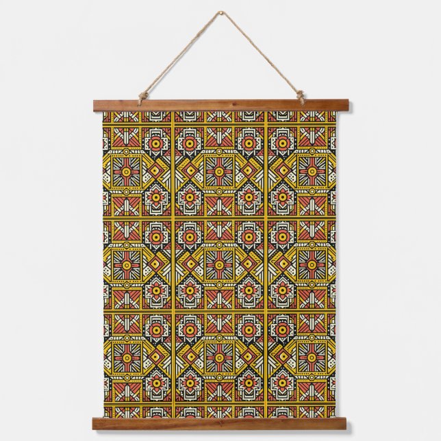 Tapisserie Suspendue Harmonie radieuse (Recto)