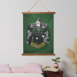 Tapisserie Suspendue HARRY POTTER™ | Anime Draco Malfoy House Crest