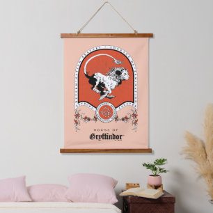 Tapisserie Suspendue HARRY POTTER™   Délicat croquis GRYFFINDOR™ Crest