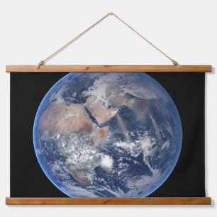 Tapisserie Suspendue Hémisphère Est Sur La Planète Terre.