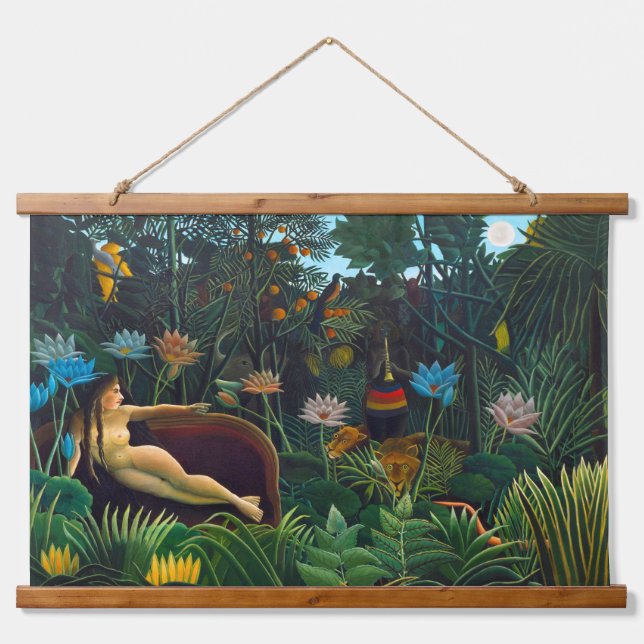 Tapisserie Suspendue Henri Rousseau Le rêve 1910 (Le Rêve) CC0331 (Devant)
