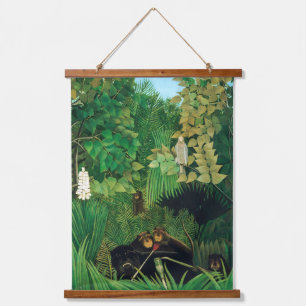 Tapisserie Suspendue Henri Rousseau - Les Joyeux Jesters