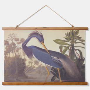 Tapisserie Suspendue Héron de la Louisiane d'Audubon ou Héron tricolore