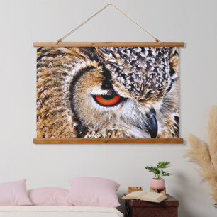 TAPISSERIE SUSPENDUE HIBOU