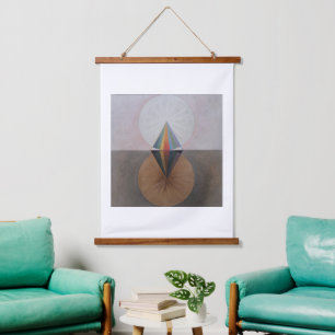 Tapisserie Suspendue Hilma Af Klint, Le Swan No.12, Art Abstrait