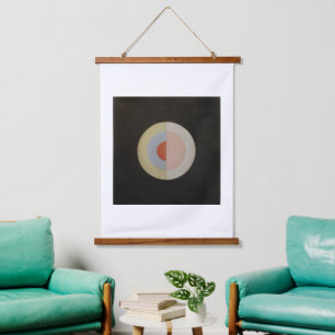 Tapisserie Suspendue Hilma Af Klint, Le Swan No.16, Art Abstrait